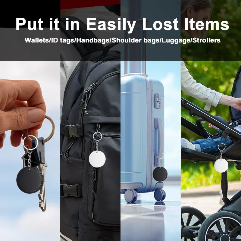 Mini Air Tag Waterproof Anti-Lost Smart GPS Tracker with IOS Google Find My Device Locator Find Hub Tag Finder