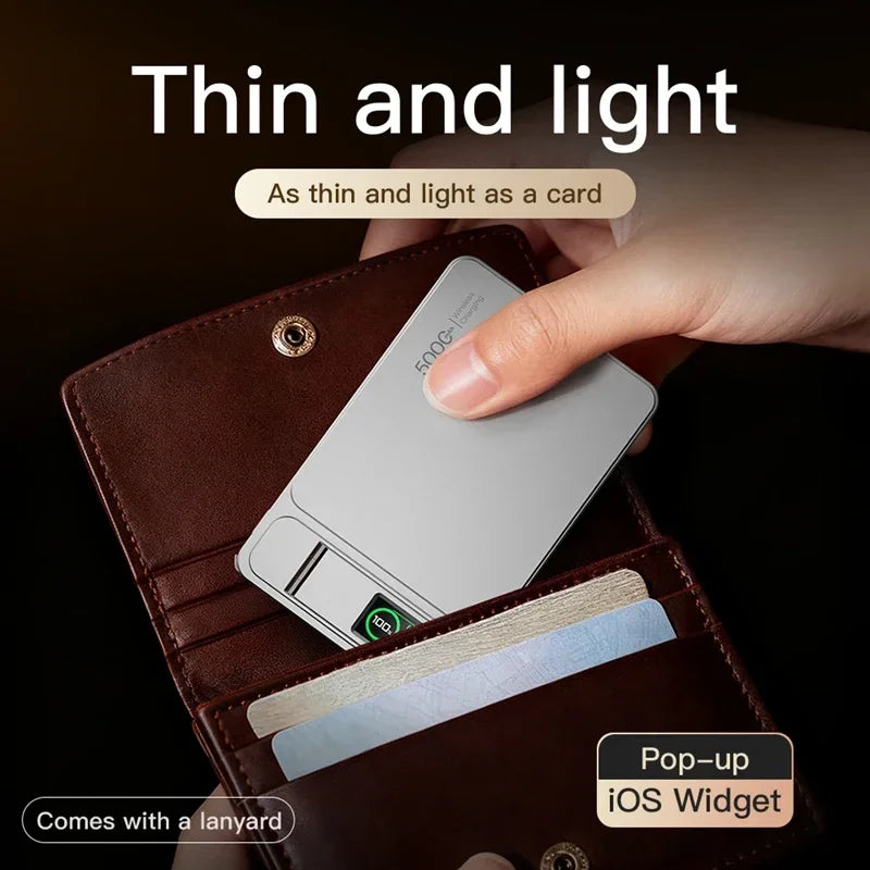 Lenovo 5000mAh Magnetic Power Bank for Magsafe Wireless Super Fast Charging External Battery Powerbank for iPhone 17/16/15/14