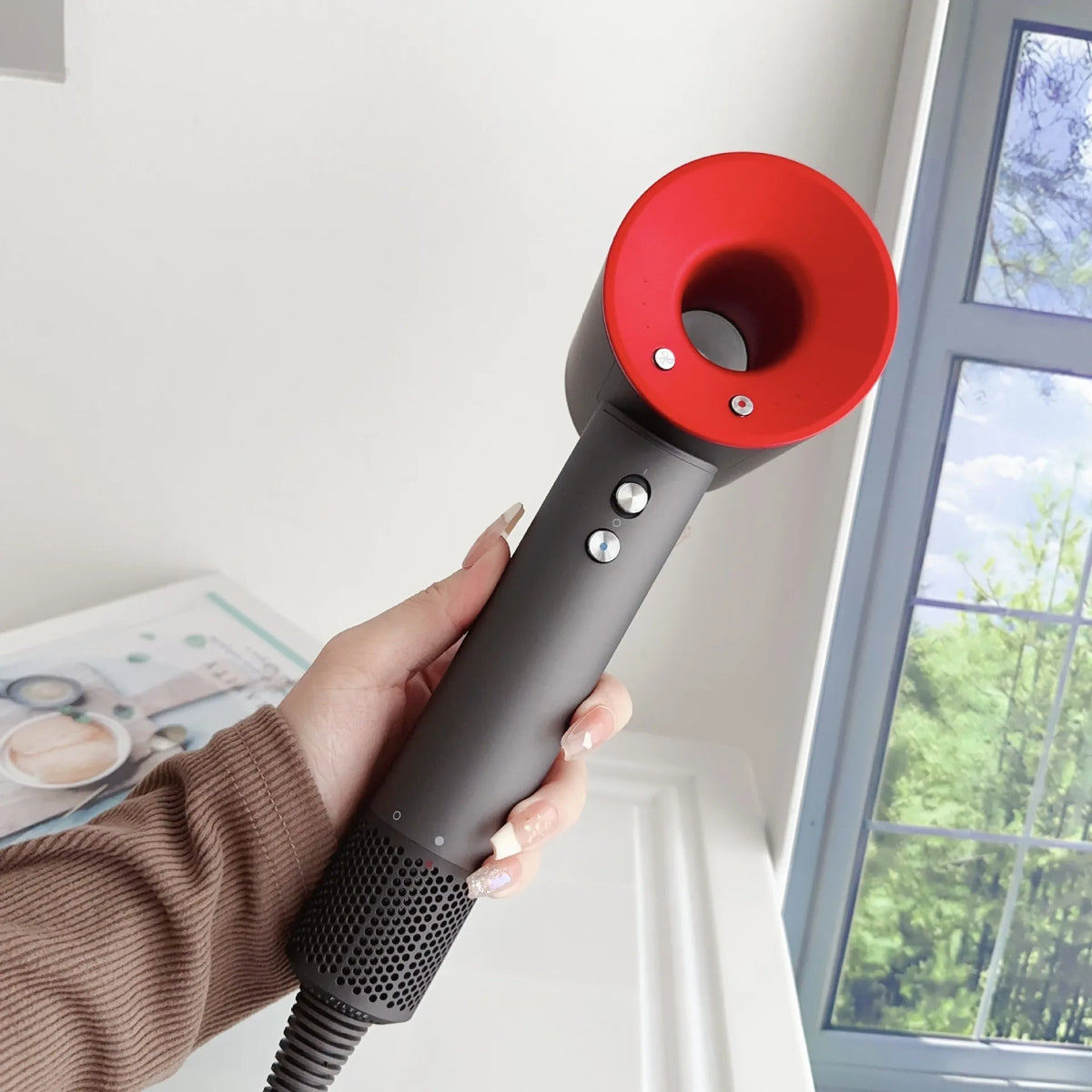 High-speed hair dryer, household negative ion hair care, silent, quick-drying, strong wind, strong Huaqiangbei dormitory hair